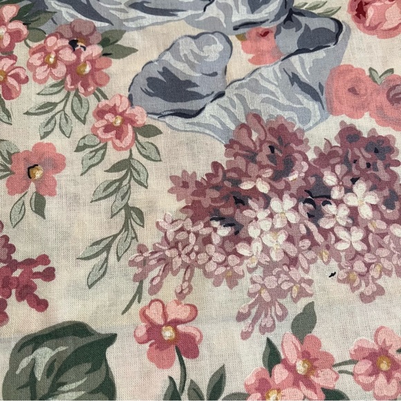 Vintage Ralph Lauren Allison Oblong Table Cloth Victorian Floral, 60” x 120” - Picture 7 of 12